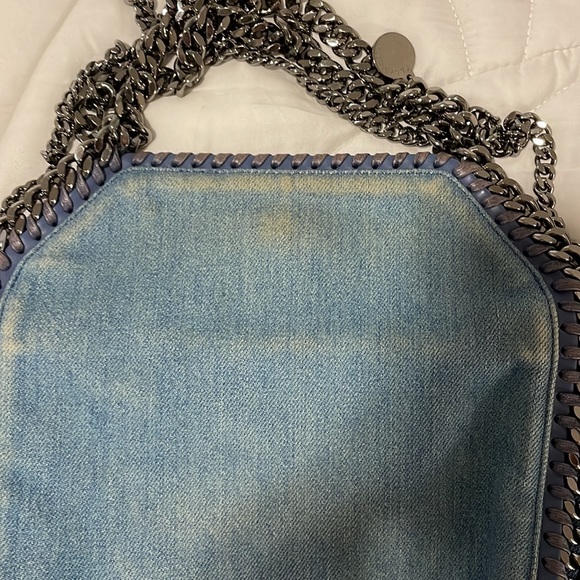Stella McCartney Falabella Denim patchwork tote - Picture 4 of 7
